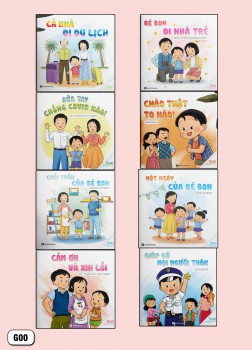 Combo 8 cuốn truyện Bon (Dành cho bé từ 0 - 6 tuổi)